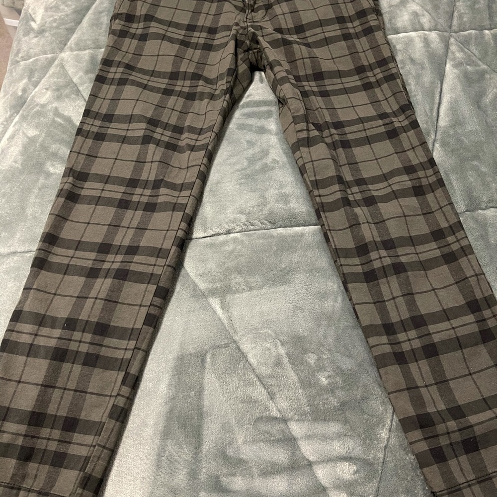 Hollister plaid pants